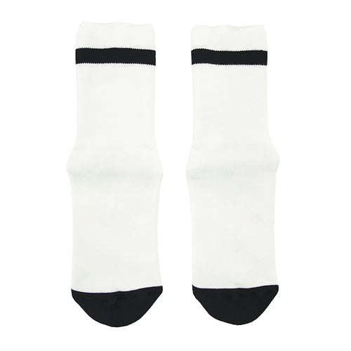 NGO pile line socks - white